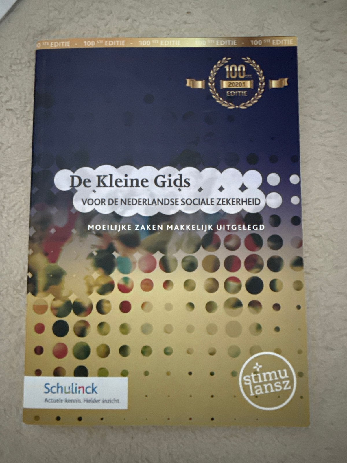 De Kleine Gids Sociale Zekerheid 100e Editie 2020-2021, Ophalen of Verzenden, Gamma, Zo goed als nieuw, HBO