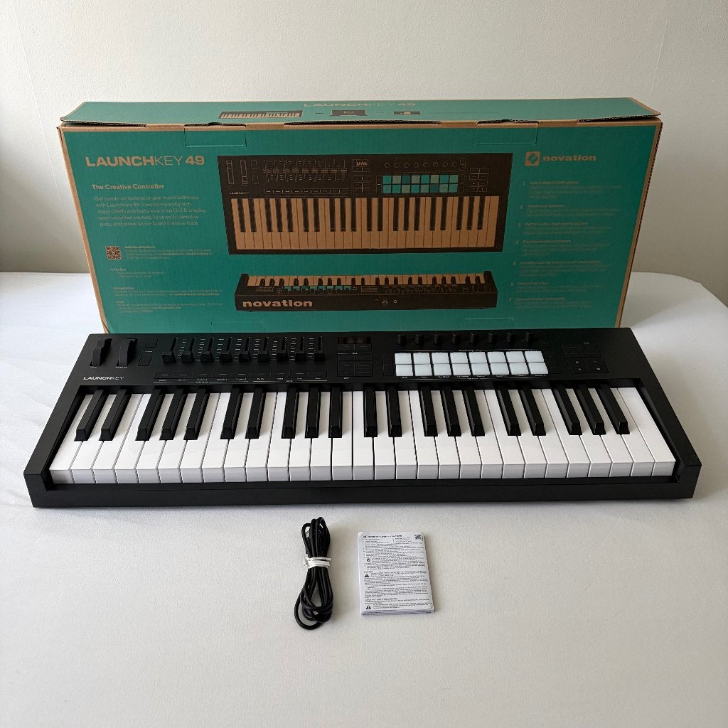 Novation Launchkey 49 MK4 (als nieuw, incl. alle software), Ophalen of Verzenden, Zo goed als nieuw