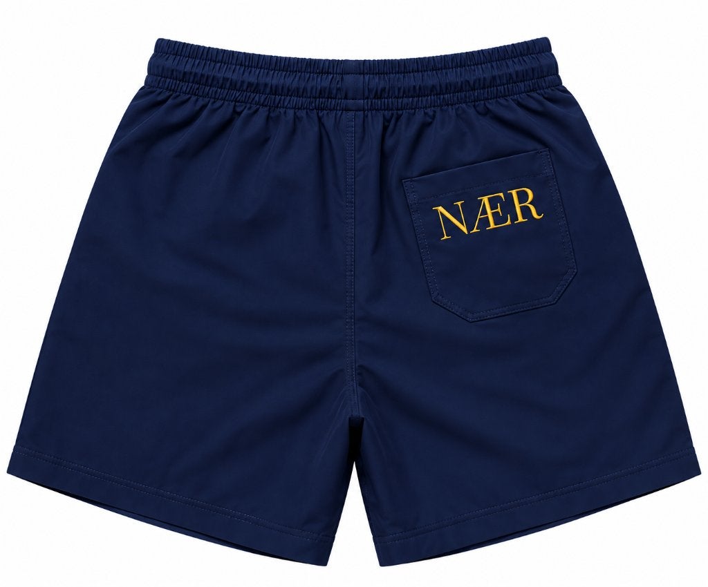 Foto 3 van NÆR Signature Zwembroek – Navy Blue