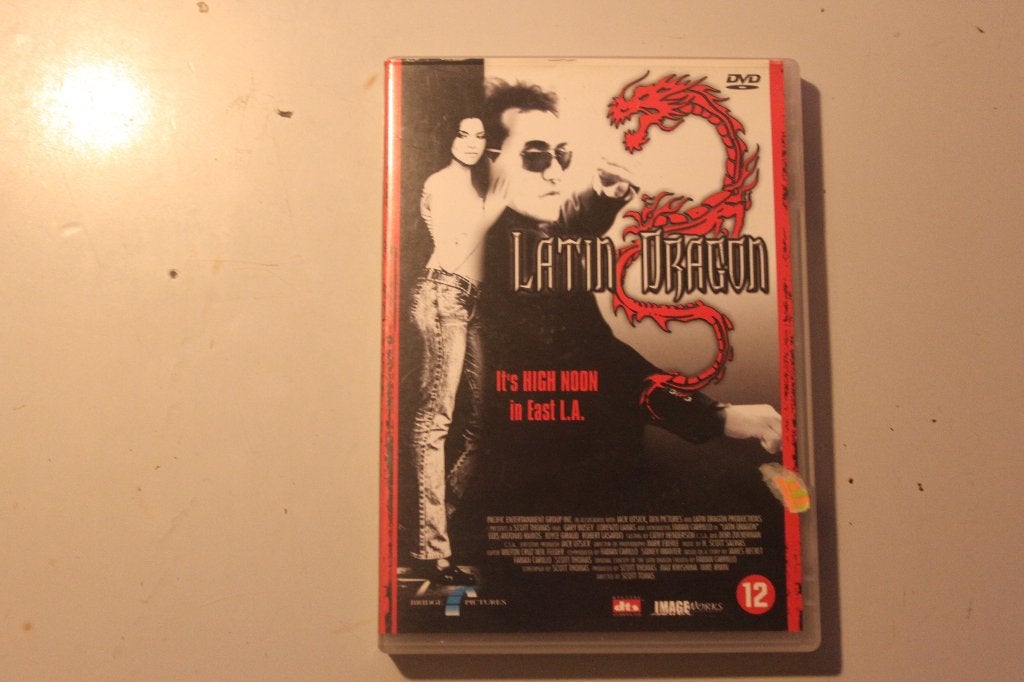 602b - dvd - latin dragon, Alle leeftijden, Ophalen of Verzenden, Zo goed als nieuw