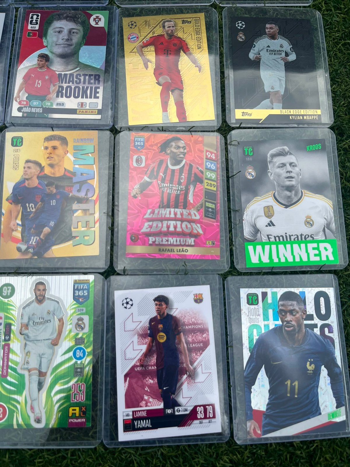 mooie voetbalkaarten collectie van 40 voetbalkaarten., Verzamelen, Ophalen of Verzenden, Zo goed als nieuw, Buitenlandse clubs