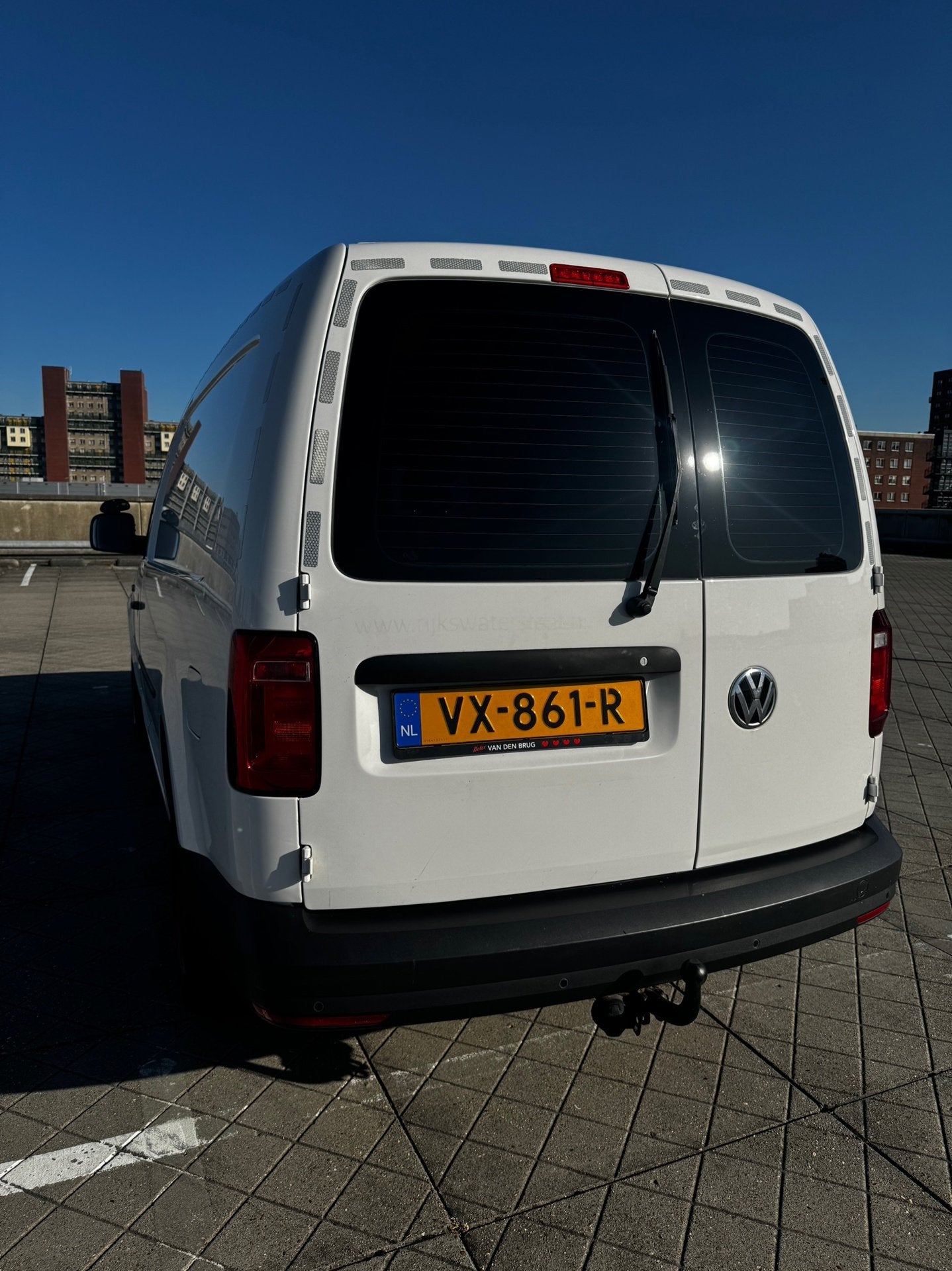 Volkswagen Caddy 2.0 TDI L2H1 BMT DSG 4Motion Maxi Highline, Auto's, Automaat, Dealer onderhouden, Gebruikt, 4 cilinders