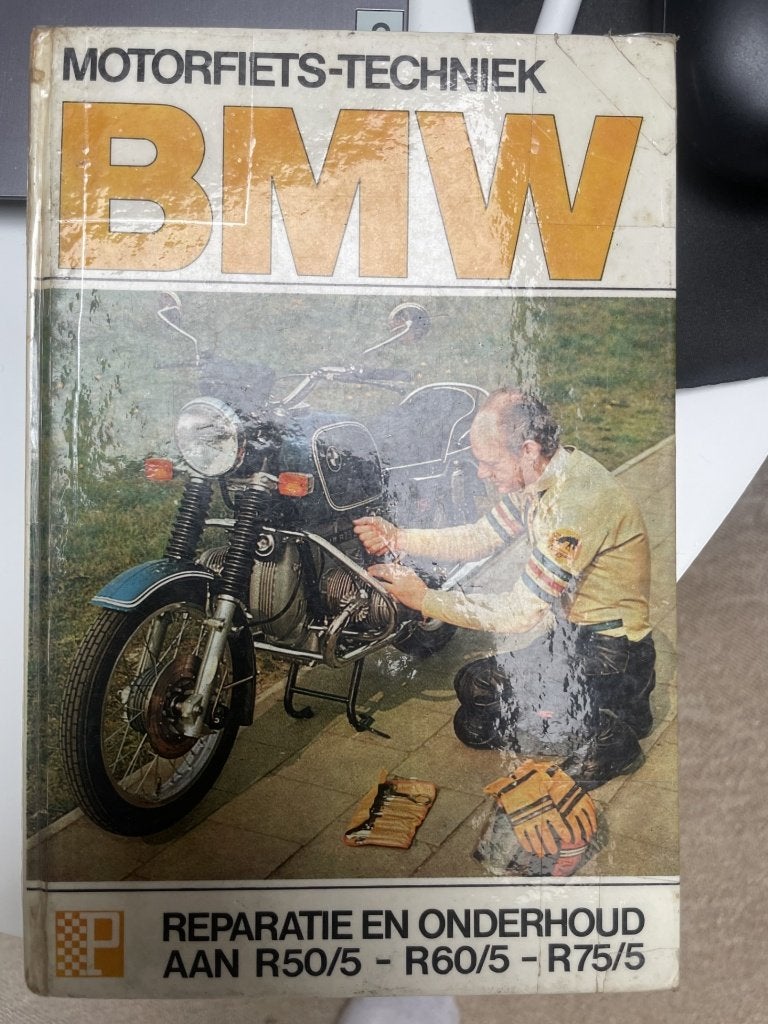 werkplaatshandboek BMW R50-5, R60-5,R75-5; 15,50 euro, Motoren, Ophalen of Verzenden, BMW