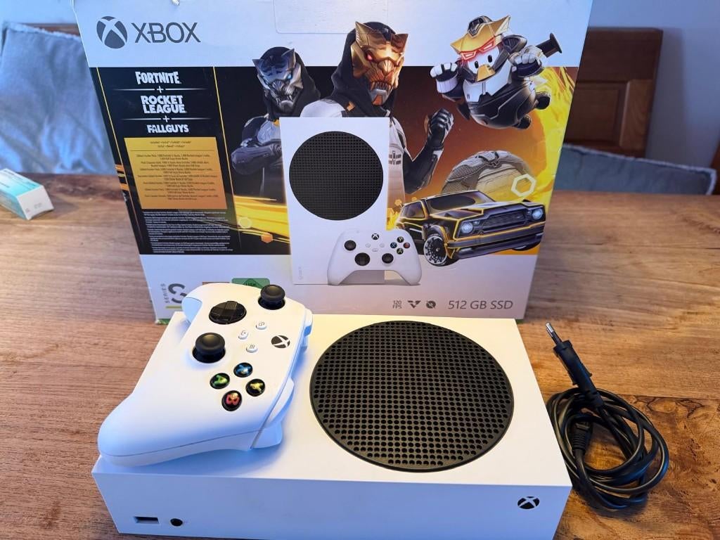 Xbox series s + 1 controller + 512gb ssd + Limited Edition., Ophalen, Gebruikt, Xbox Series S