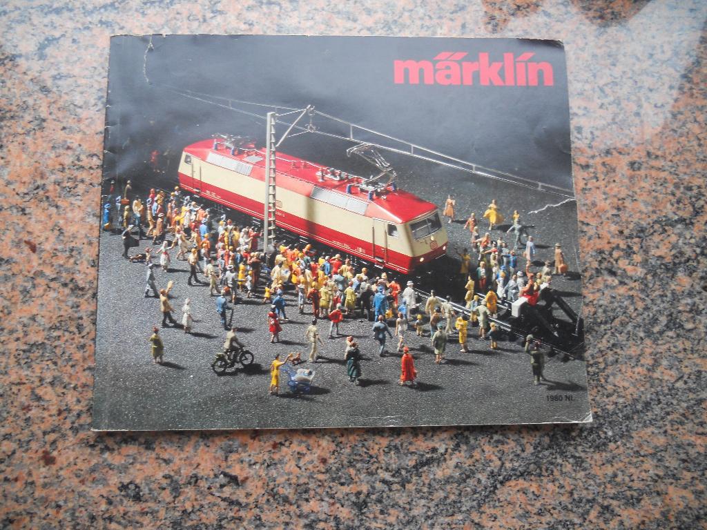 Märklin catalogus 1980, Wisselstroom, Gebruikt, Märklin, Boek, Tijdschrift of Catalogus