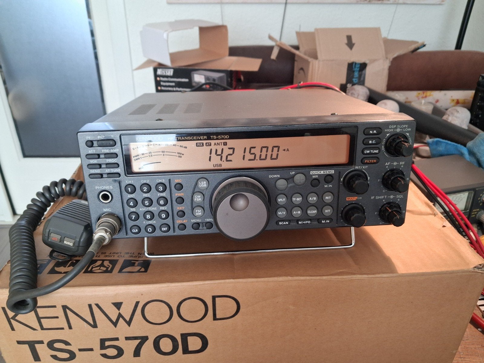 kenwood TS-570D-G, Ophalen of Verzenden, Zo goed als nieuw