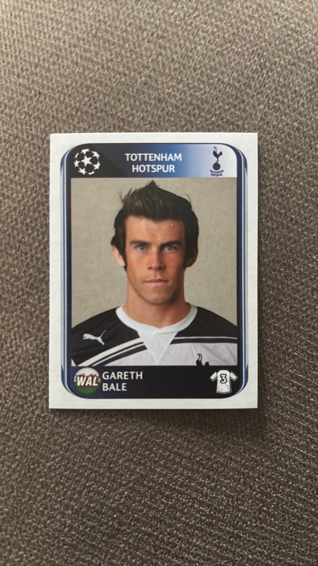 Panini voetbalplaatje 2010-2011 gareth bale, Verzamelen, Ophalen of Verzenden, Zo goed als nieuw