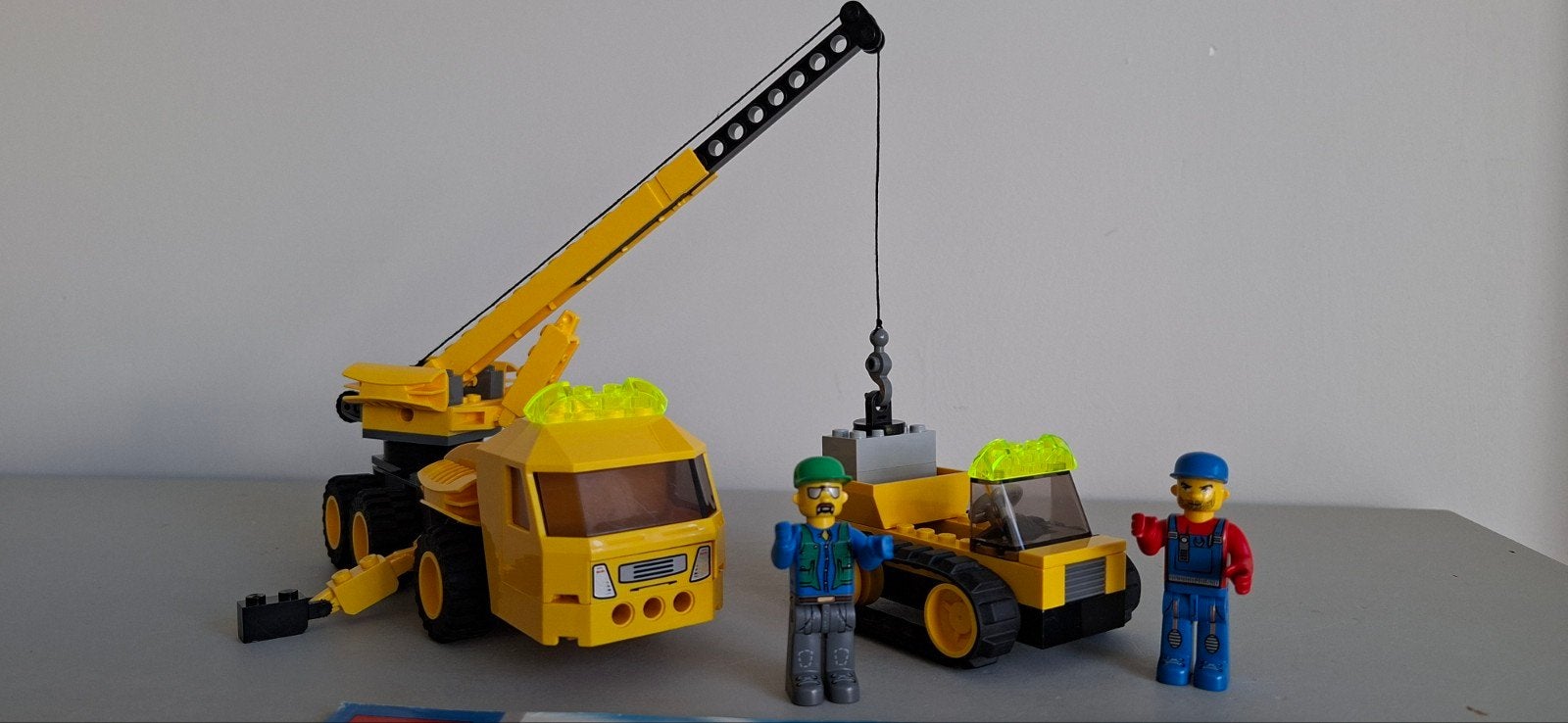 Lego 4 Juniors set 4668 Outrigger Construction Crane, Gebruikt, Overige thema's, Lego, Ophalen of Verzenden