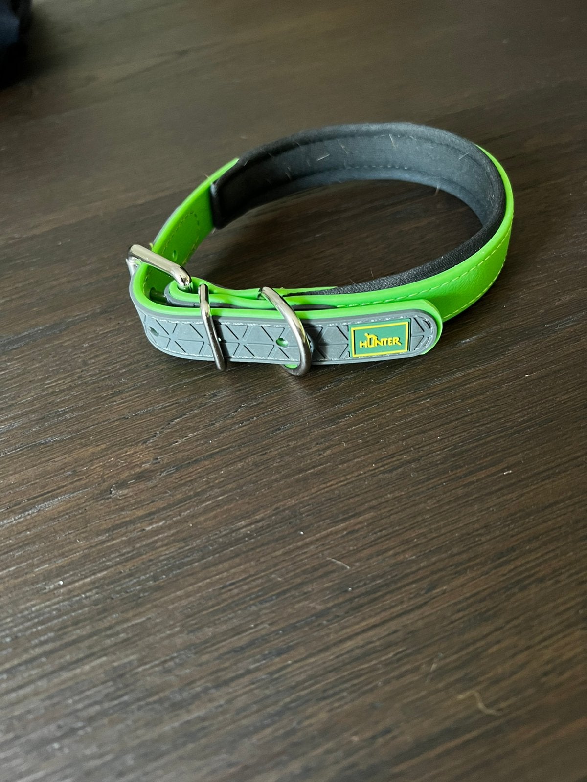 Felgroene halsband van Hunter, 45 cm lengte, Dieren en Toebehoren, Ophalen of Verzenden, Nieuw