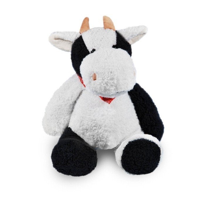 Zwart-witte knuffelkoe - Zacht en lief, Kinderen en Baby's, Speelgoed | Knuffels en Pluche, Ophalen, Overige merken, Overige karakters