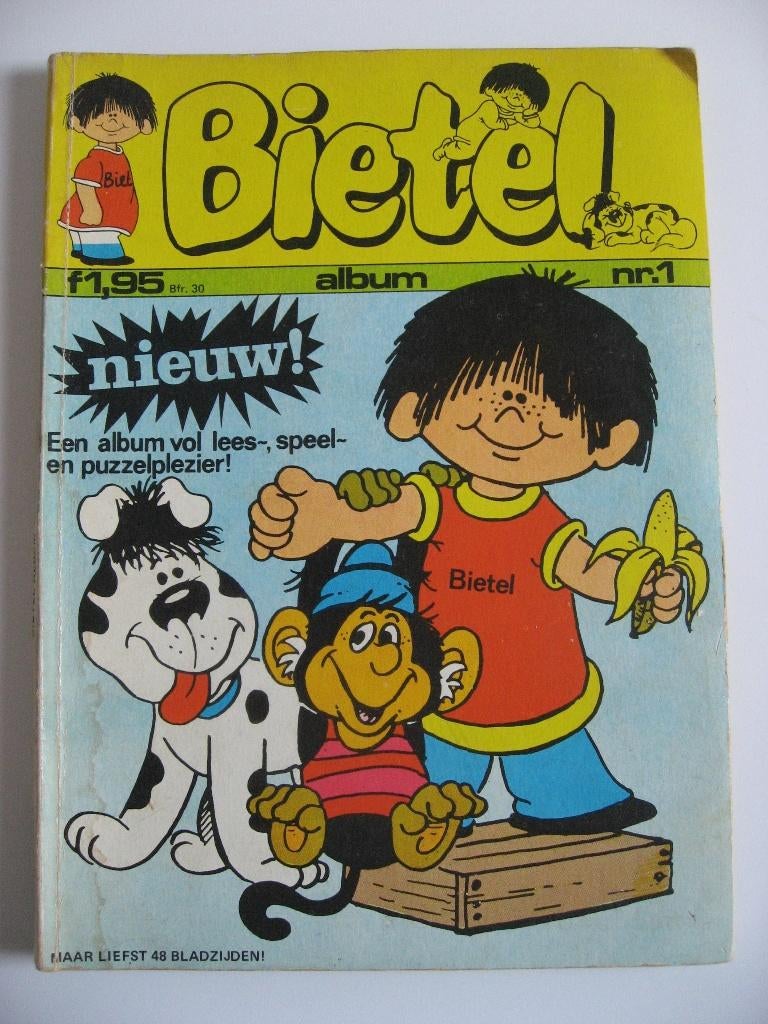 Bietel en de goudvis. strip, Eén stripboek, Ophalen of Verzenden, Gelezen
