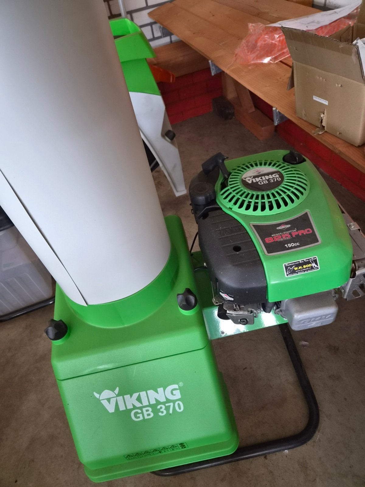 Viking GB 370 Hakselaar - Krachtige Benzine Hakselaar, Ophalen, Gebruikt, Benzine, Viking