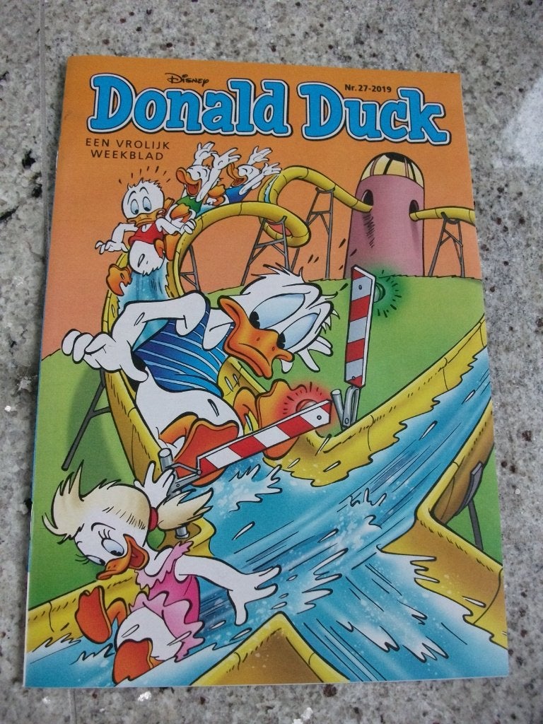 Tijdschrift Donald Duck nr 27 - 2019, Eén comic, Ophalen of Verzenden, Zo goed als nieuw, Europa