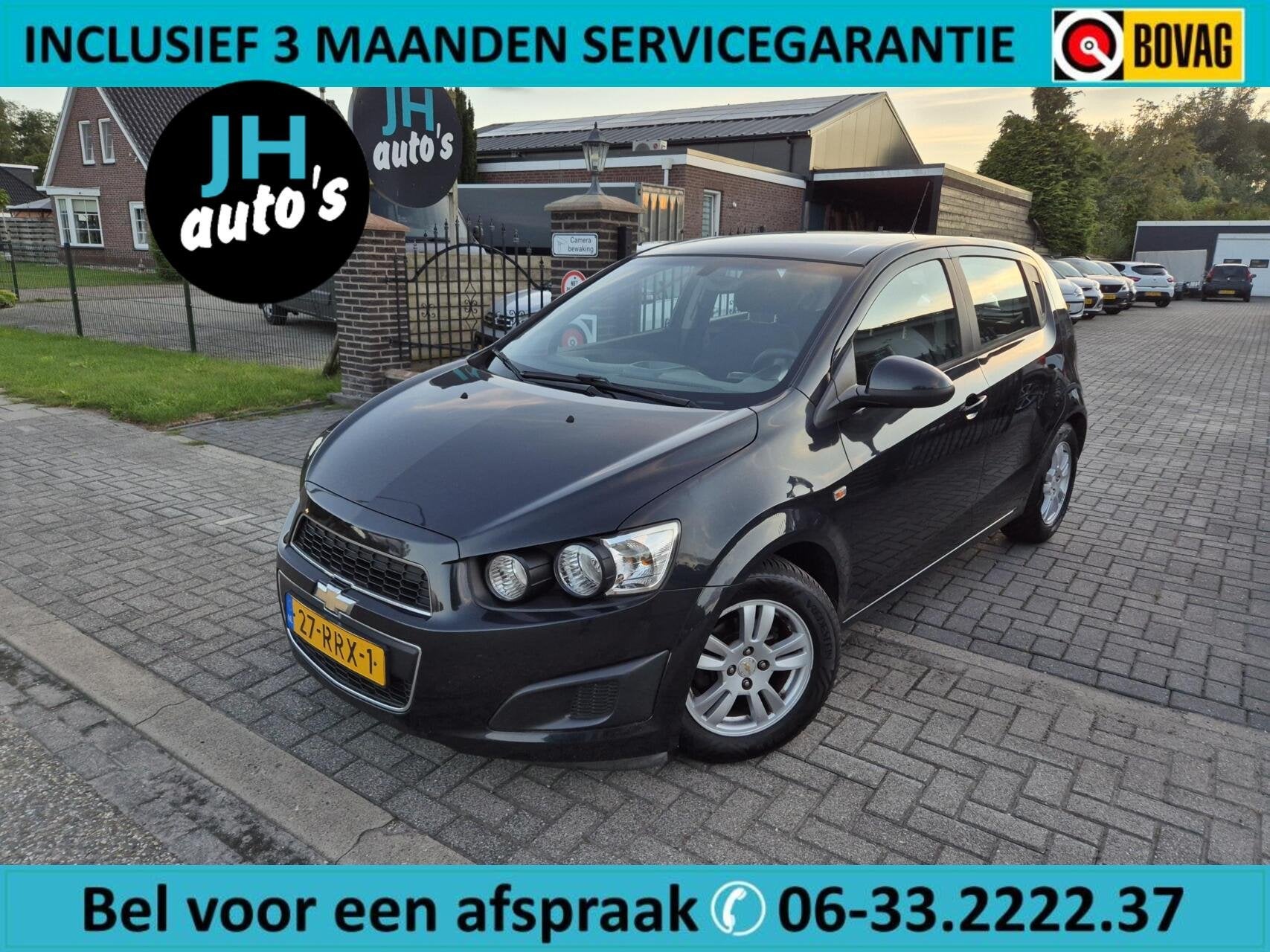 Chevrolet Aveo 1.2 LT 5-DRS | AIRCO | CRUISE | VOLLEDIG-OH, Auto's, Euro 5, 86 pk, Gebruikt, Aveo