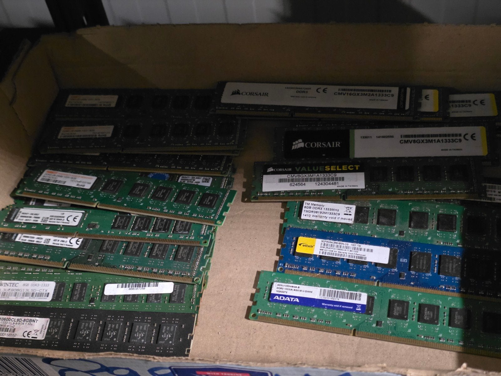 Verschillende merken 8gb pc ram geheugen 10600u ddr3 pc3 133, Computers en Software, Gebruikt, ., 8 GB, DDR3