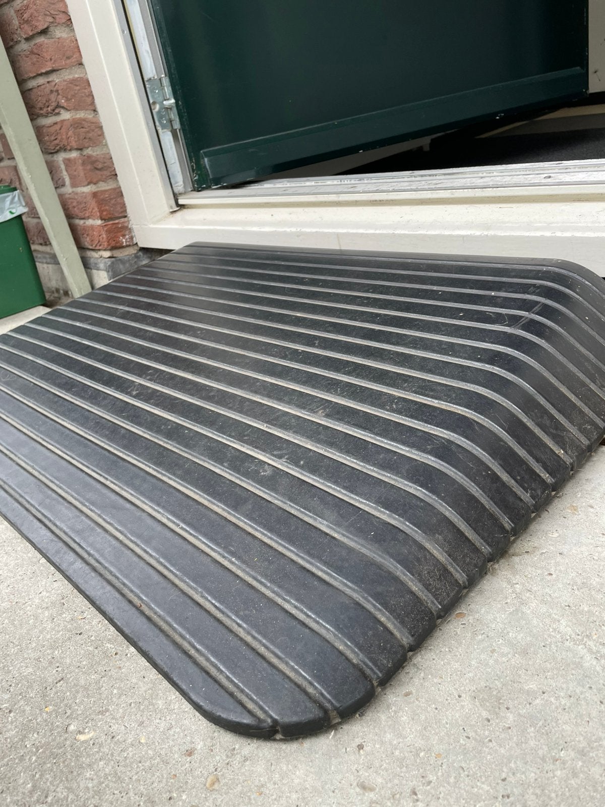 Verhoogde deurmat, Tuin en Terras, Ophalen, Gebruikt, Rubber, Buiten