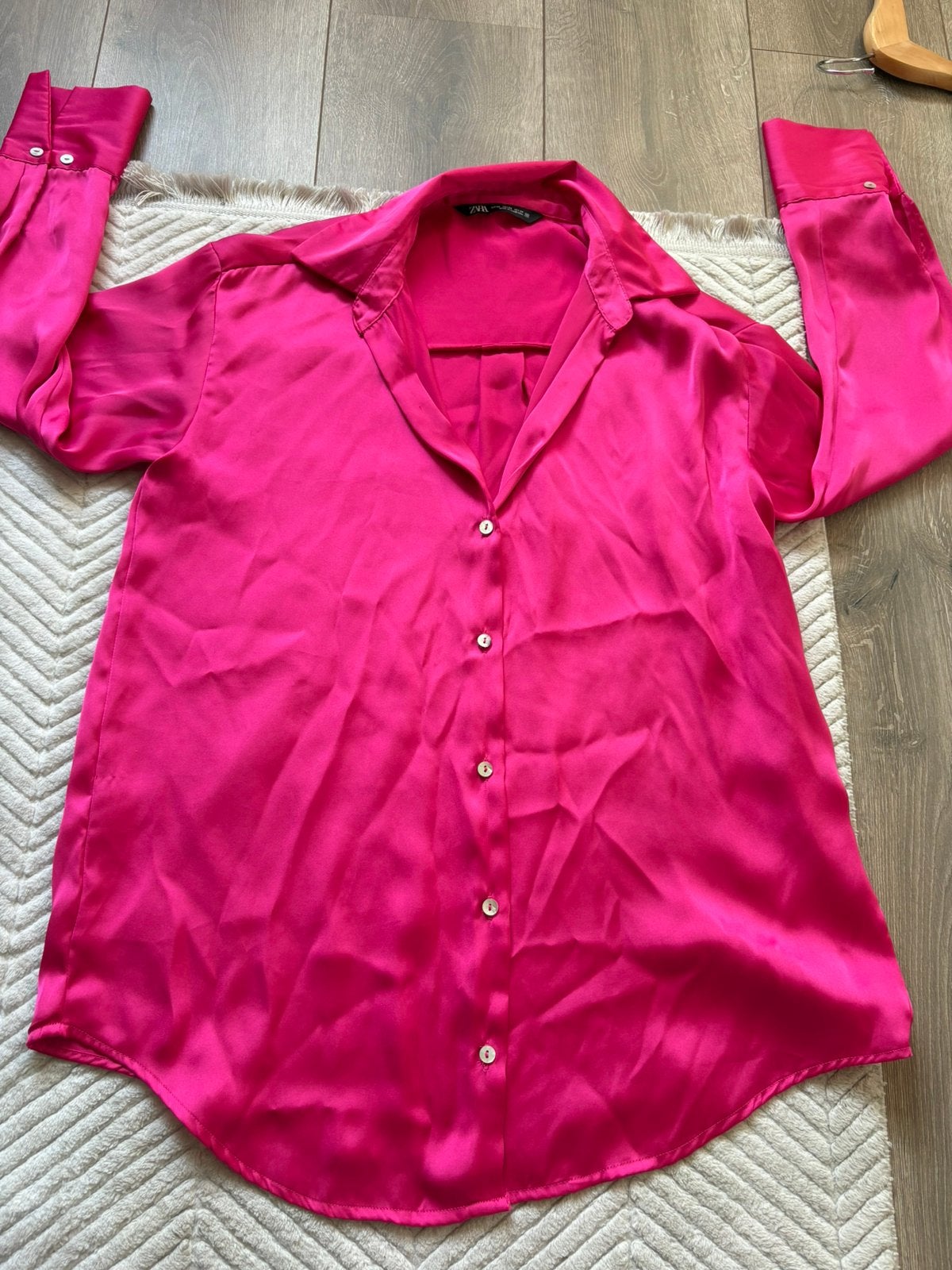 Blouse - Zara, Kleding | Dames, Ophalen of Verzenden, Zo goed als nieuw, Maat 34 (XS) of kleiner, Roze