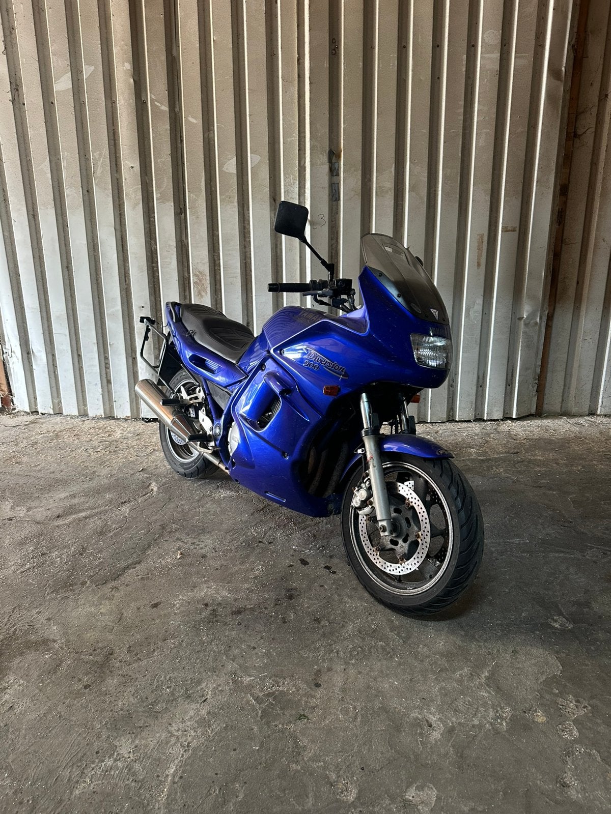 Yamaha diversion 900, Ophalen, Gebruikt