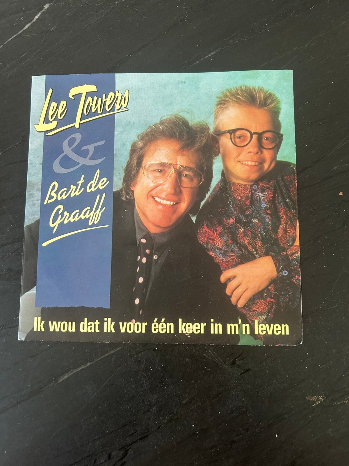 LEE TOWERS & BART DE GRAAFF 1991 (krasvrij !!) SINGELTJE, 1990 - 1999, Single, Ophalen of Verzenden, Zo goed als nieuw