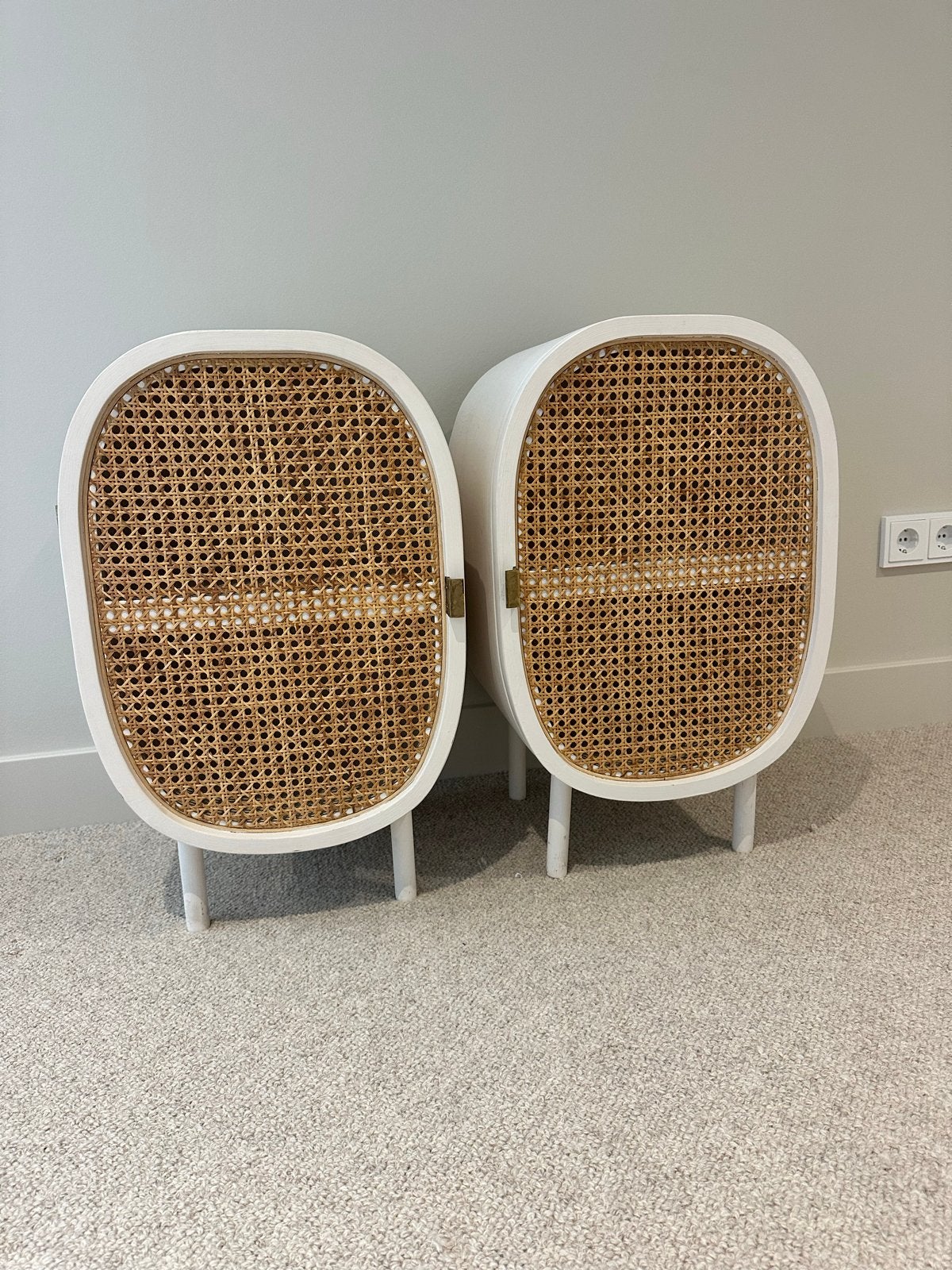 HKliving nachtkastjes (set van 2) 62 x 33 x 38, Ophalen, Minder dan 45 cm, 55 tot 70 cm, Zo goed als nieuw