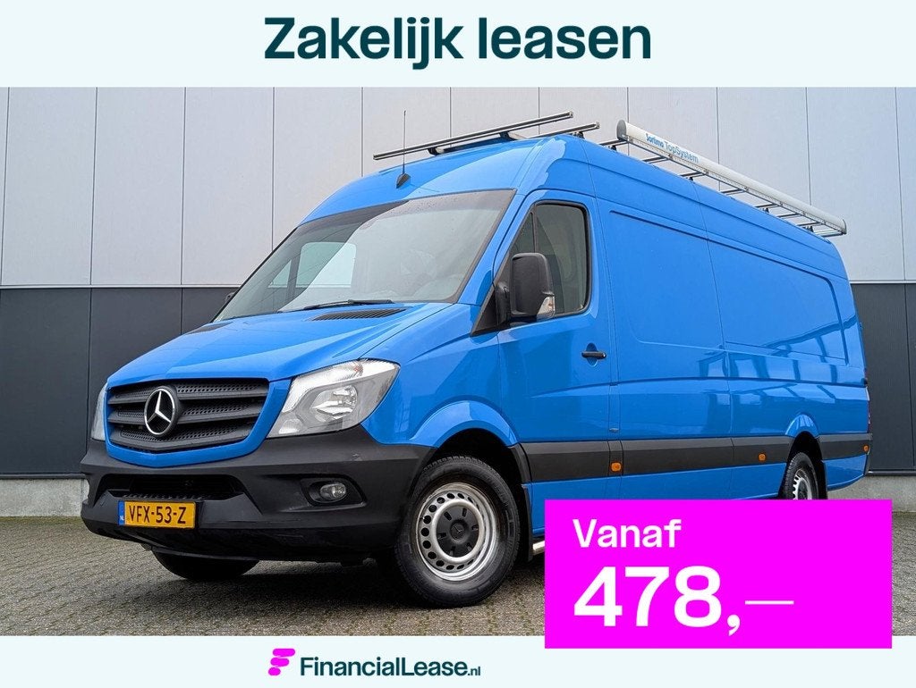 Mercedes-Benz Sprinter 319 3.0 V6 AUTOMAAT AIRCO CRUISE LUCH, Automaat, Gebruikt, Blauw, 2800 kg