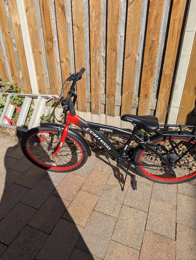 Kinderen Fiets in goede stand, Ophalen, Zo goed als nieuw, Staal, 24 inch of meer