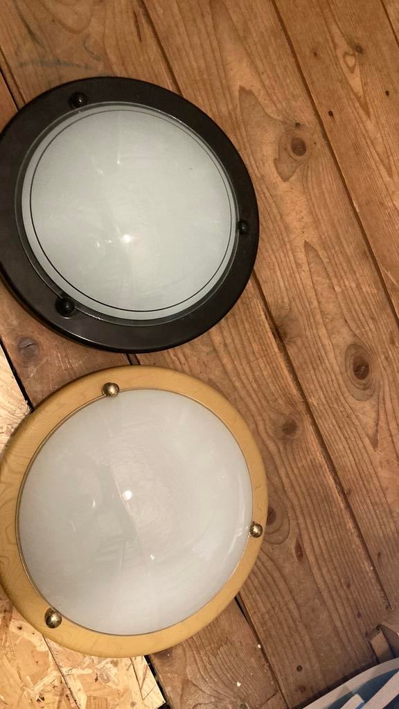 Plafonieres, Huis en Inrichting, Lampen | Plafondlampen, Ophalen of Verzenden, Zo goed als nieuw