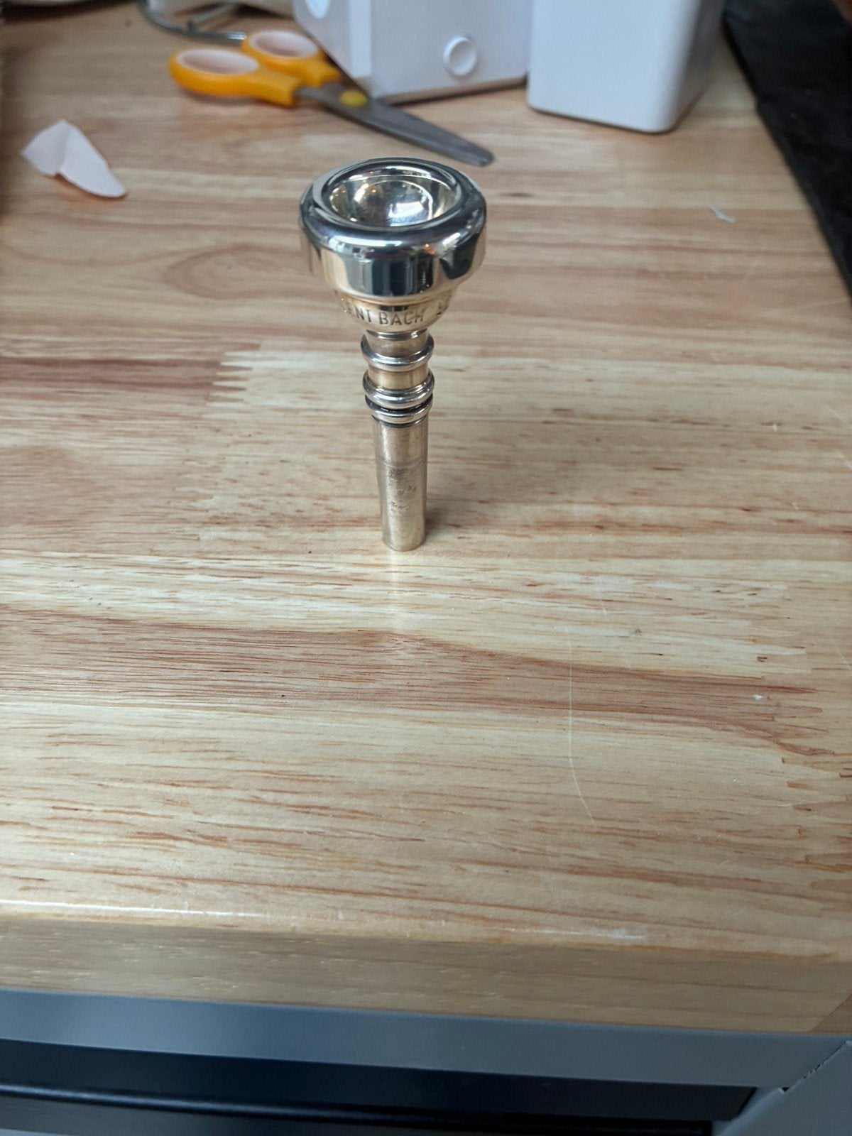 Cornet mondstuk Vincent Bach 5c, Ophalen of Verzenden, Zo goed als nieuw, Trompet