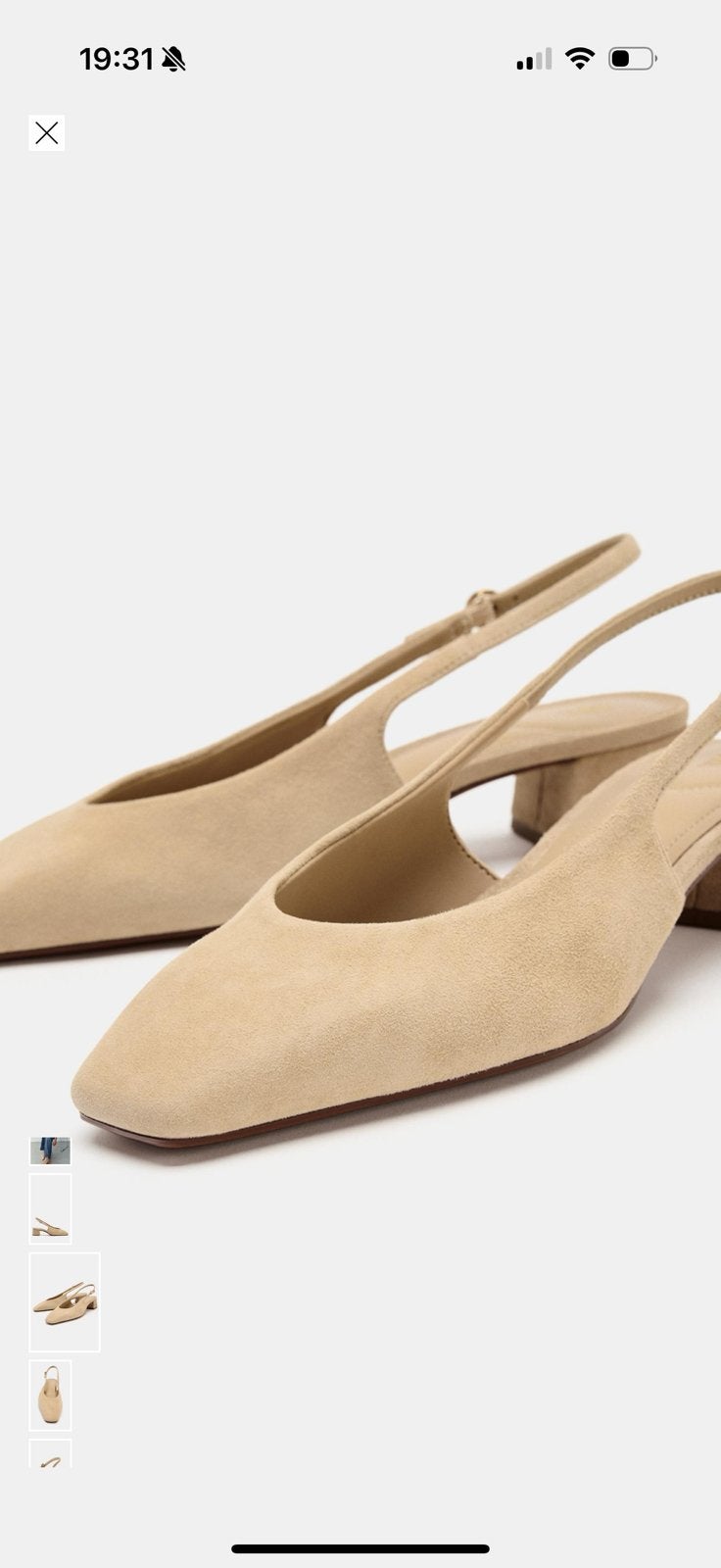 Sandaal hakken suede ZARA, Ophalen of Verzenden, Zo goed als nieuw, Zwart