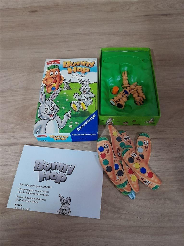 Bunny Hop een geheugen en reactiespel - s3629