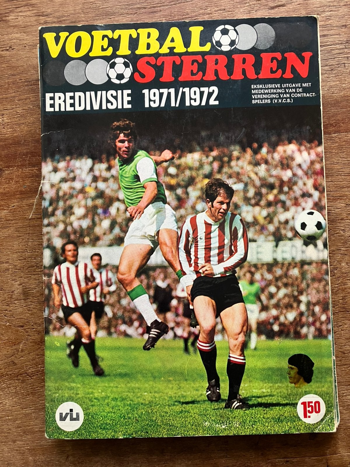 Panini vanderhout 1971-1972, Ophalen of Verzenden, Gebruikt, Buitenlandse clubs, Poster, Plaatje of Sticker