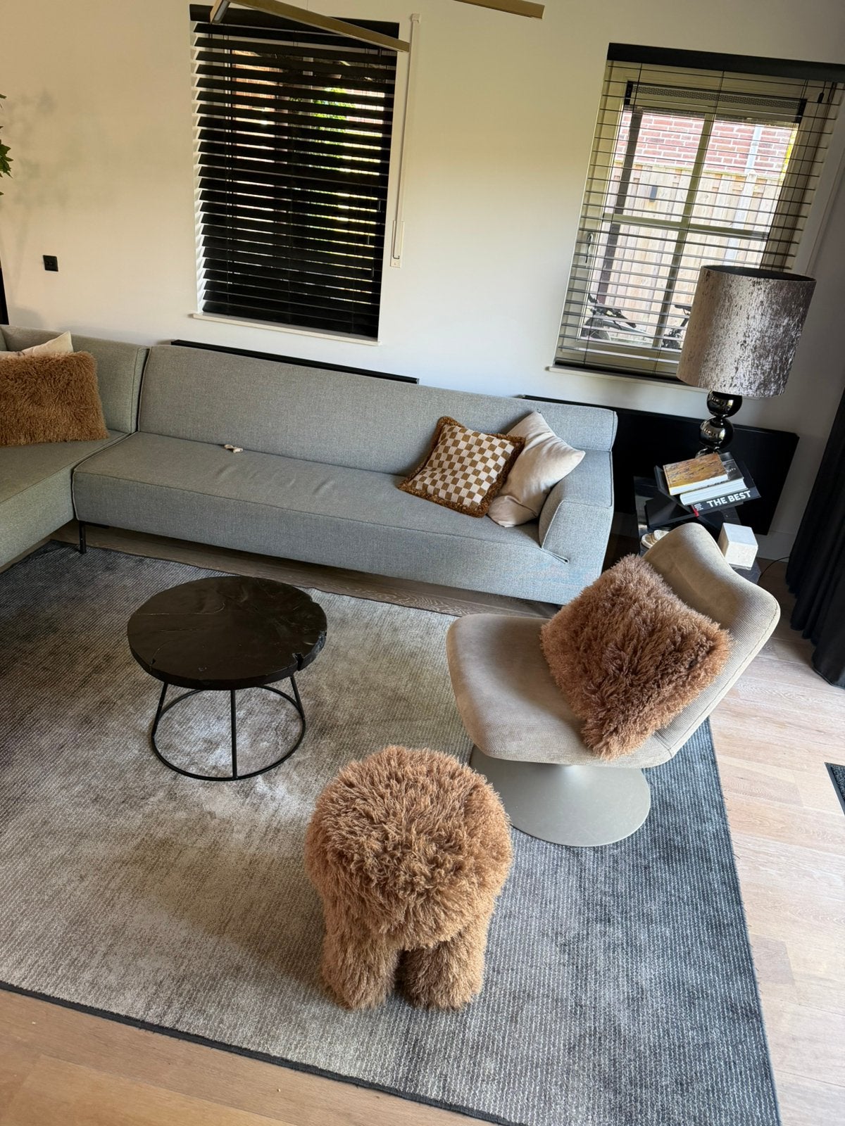 Zuiver Obi Grey vloerkleed - 200 x 300, Huis en Inrichting, Ophalen, Zo goed als nieuw