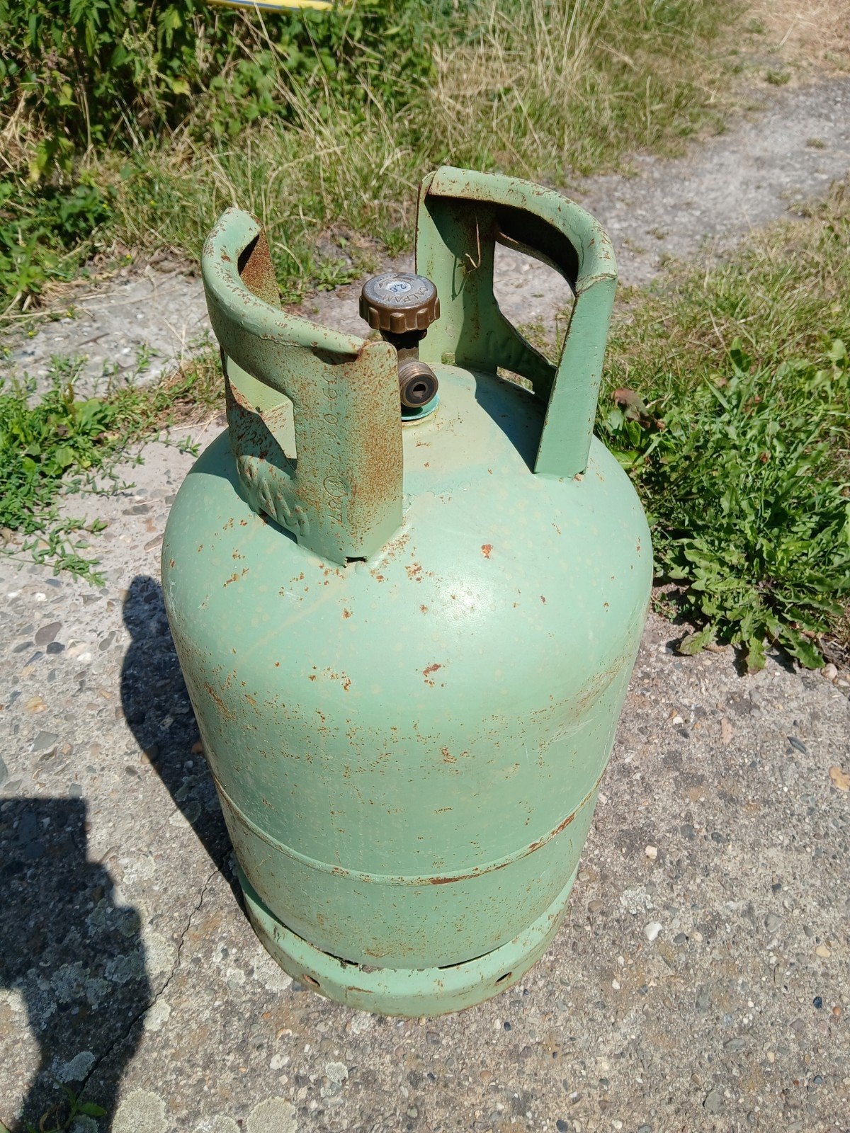 Propaanfles gevuld 11kg, Ophalen of Verzenden, Gebruikt