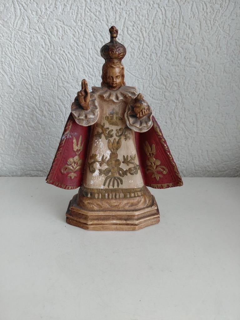 Oud religieus beeld deposé, Ophalen of Verzenden, Gebruikt, Beeld(je)