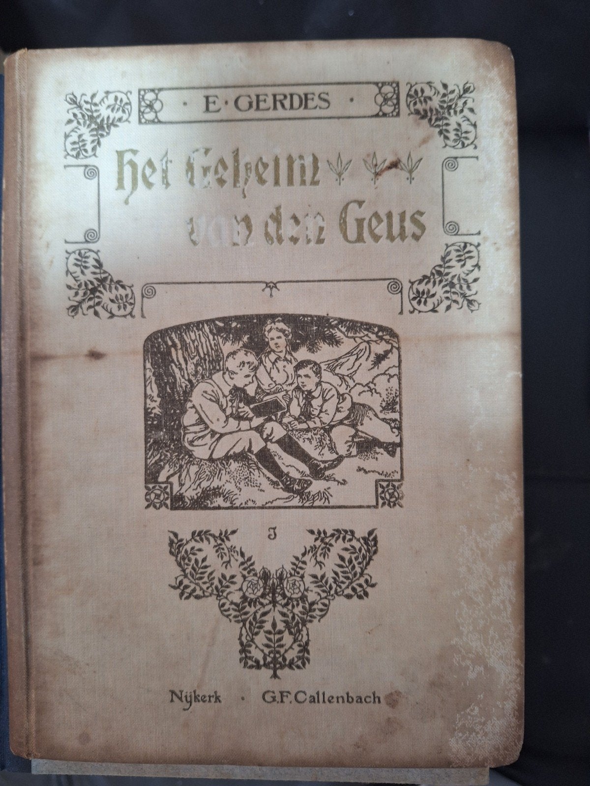 Het Geheim van den Geus - E. Gerdes (Oud Boek), Ophalen of Verzenden, Gelezen, E. Gerdes, Fictie algemeen