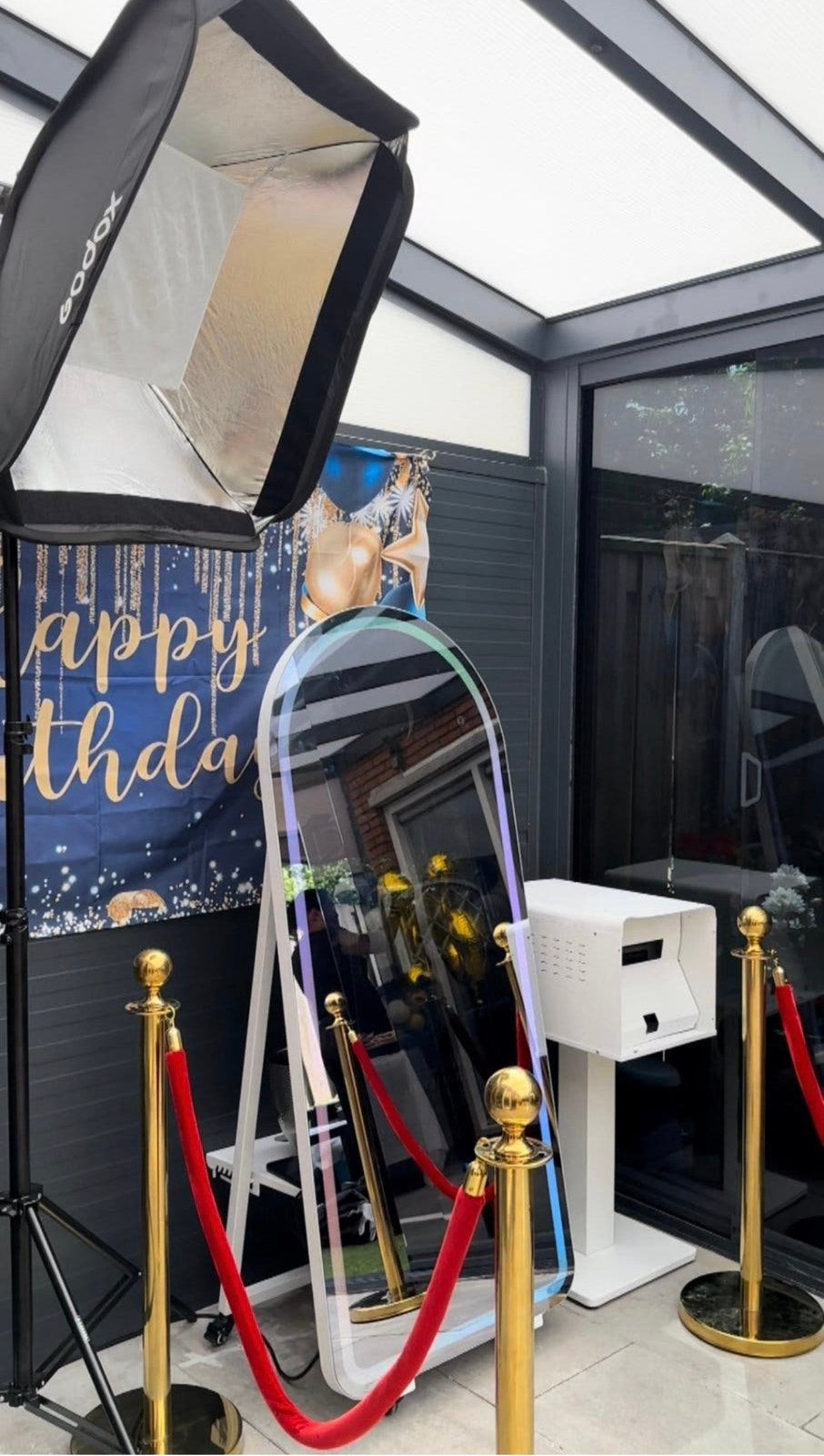 Actie! Luxe Photobooth Huren Vanaf €175, Ophalen of Verzenden, Zo goed als nieuw