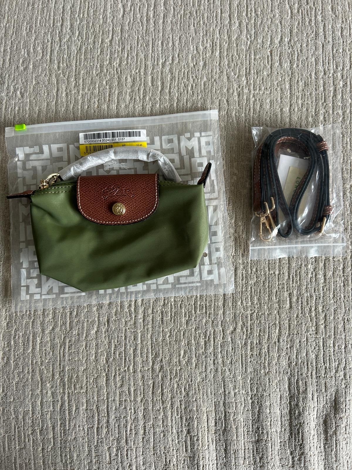 Longchamp mini tas groen nieuw, Ophalen of Verzenden, Nieuw, Groen, Handtas