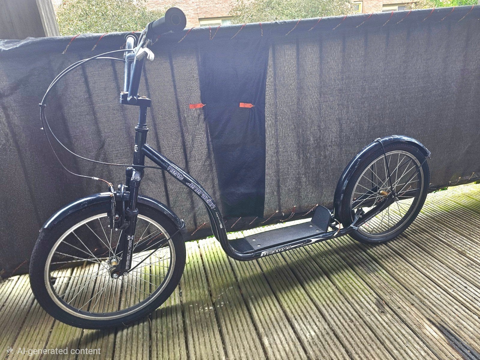 Kickbike Step - Zwart, Ophalen of Verzenden, Gebruikt, Kickbike, Onbekend