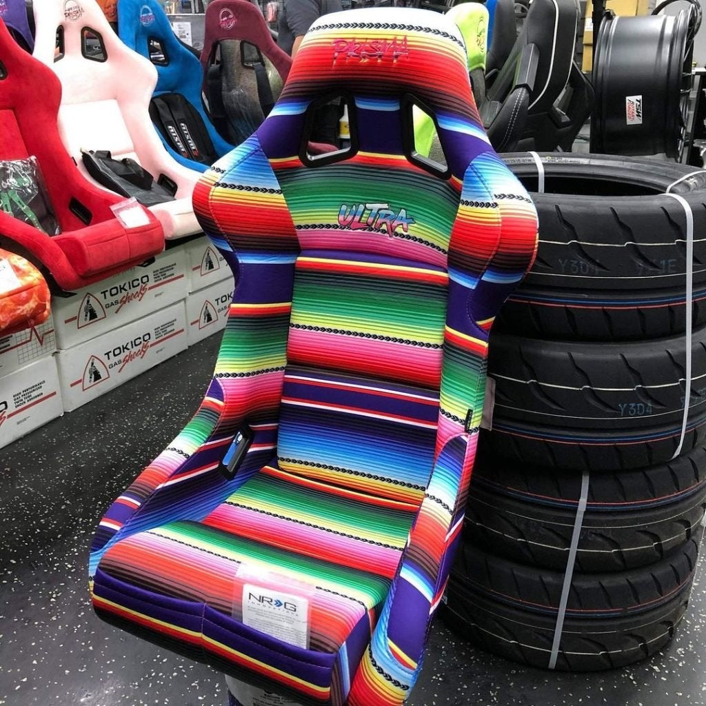 NRG Prisma Ultra Mexicali Kuipstoel Sportstoel, Auto diversen, Ophalen of Verzenden