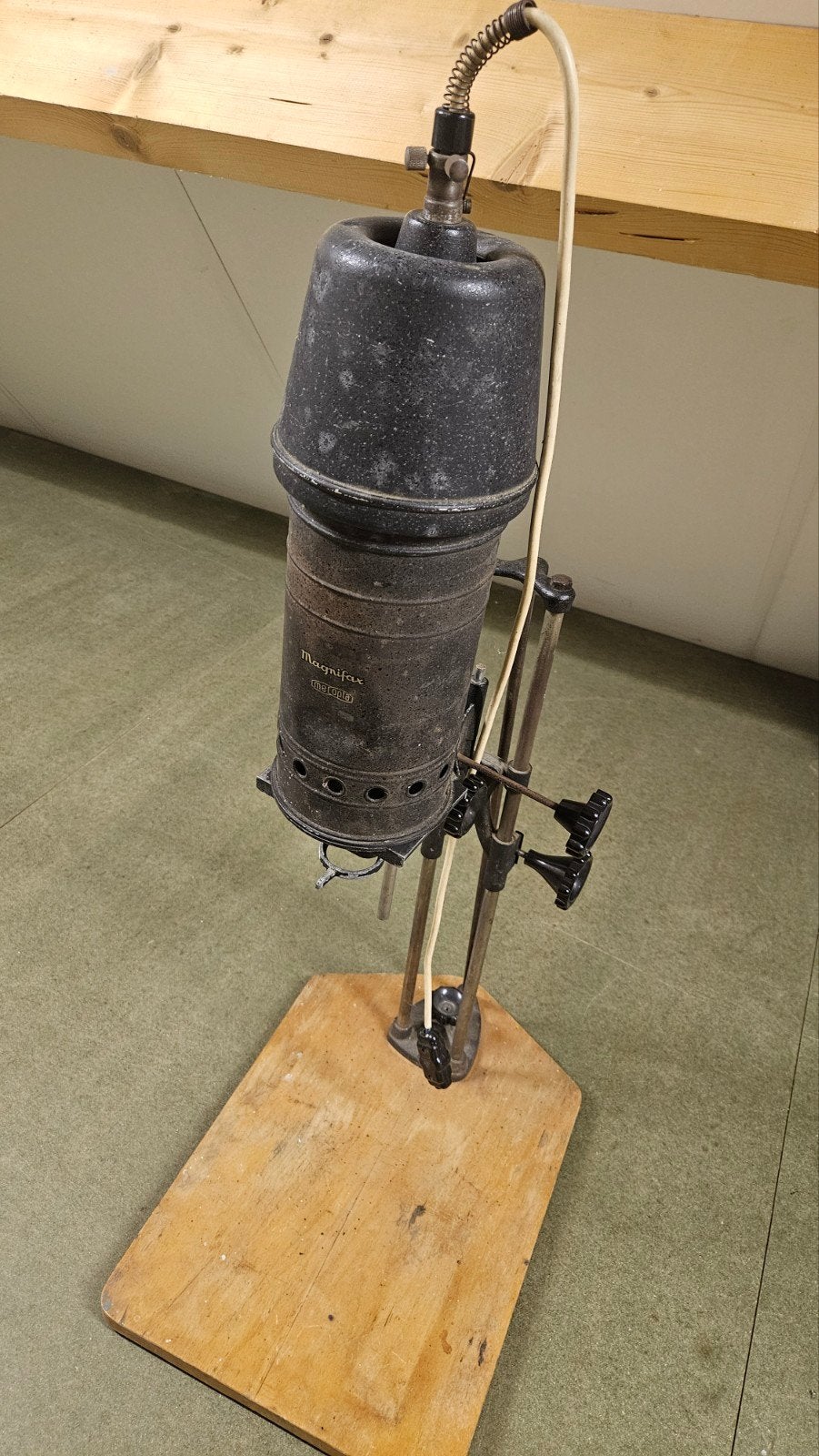 Vintage Magnifax Meopta met Meopta Belar lens, Ophalen, Gebruikt, Meopta, Vergroter