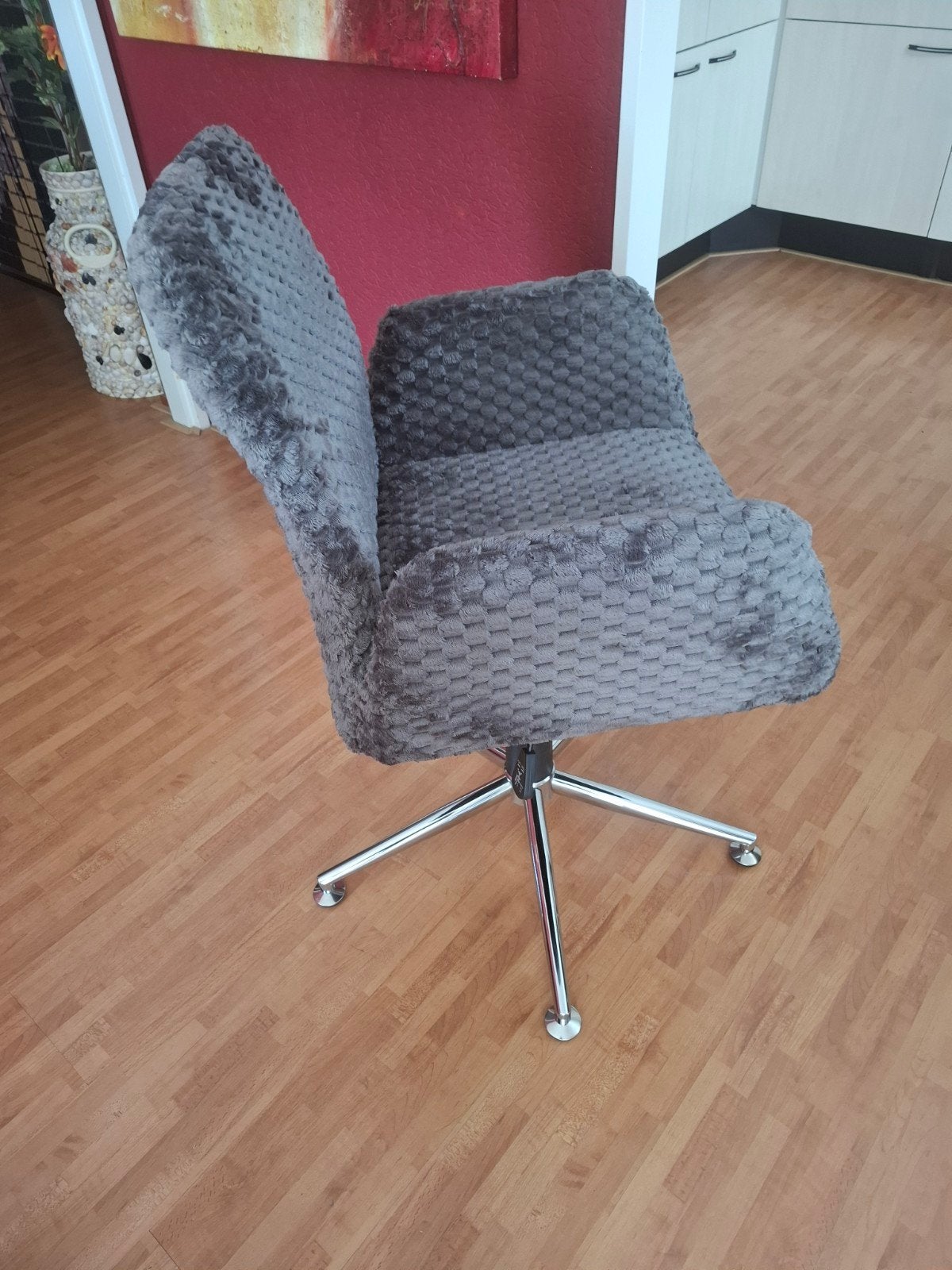 ZGAN Verstelbare draaistoel, Huis en Inrichting, Fauteuils, Ophalen, Zo goed als nieuw, Minder dan 75 cm, 50 tot 75 cm