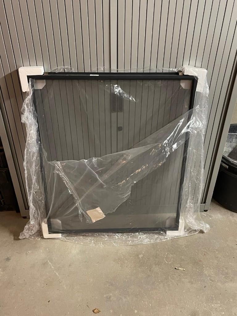 Inzet hor 762 x 902 mm ral 7021, Kunststof, Overige typen, Minder dan 200 cm, Nieuw