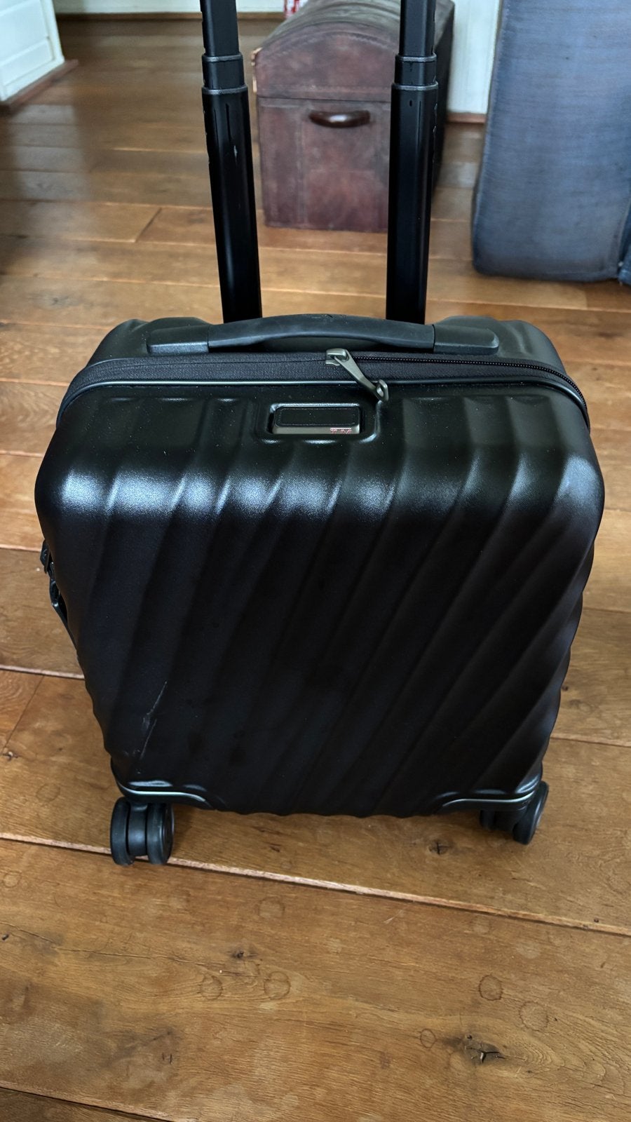 Tumi 19 Degree Compact 4 Whl Brief Zwart Getextureerd, 20 tot 30 cm, Verzenden, Zwart, Minder dan 40 cm