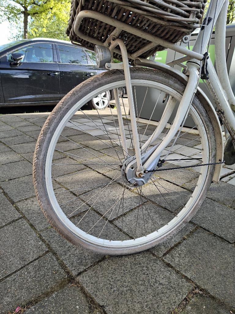 Prachtige Batavus beige 7 versnellingen, Fietsen en Brommers, Gebruikt, Versnellingen, Batavus, 56 cm of meer