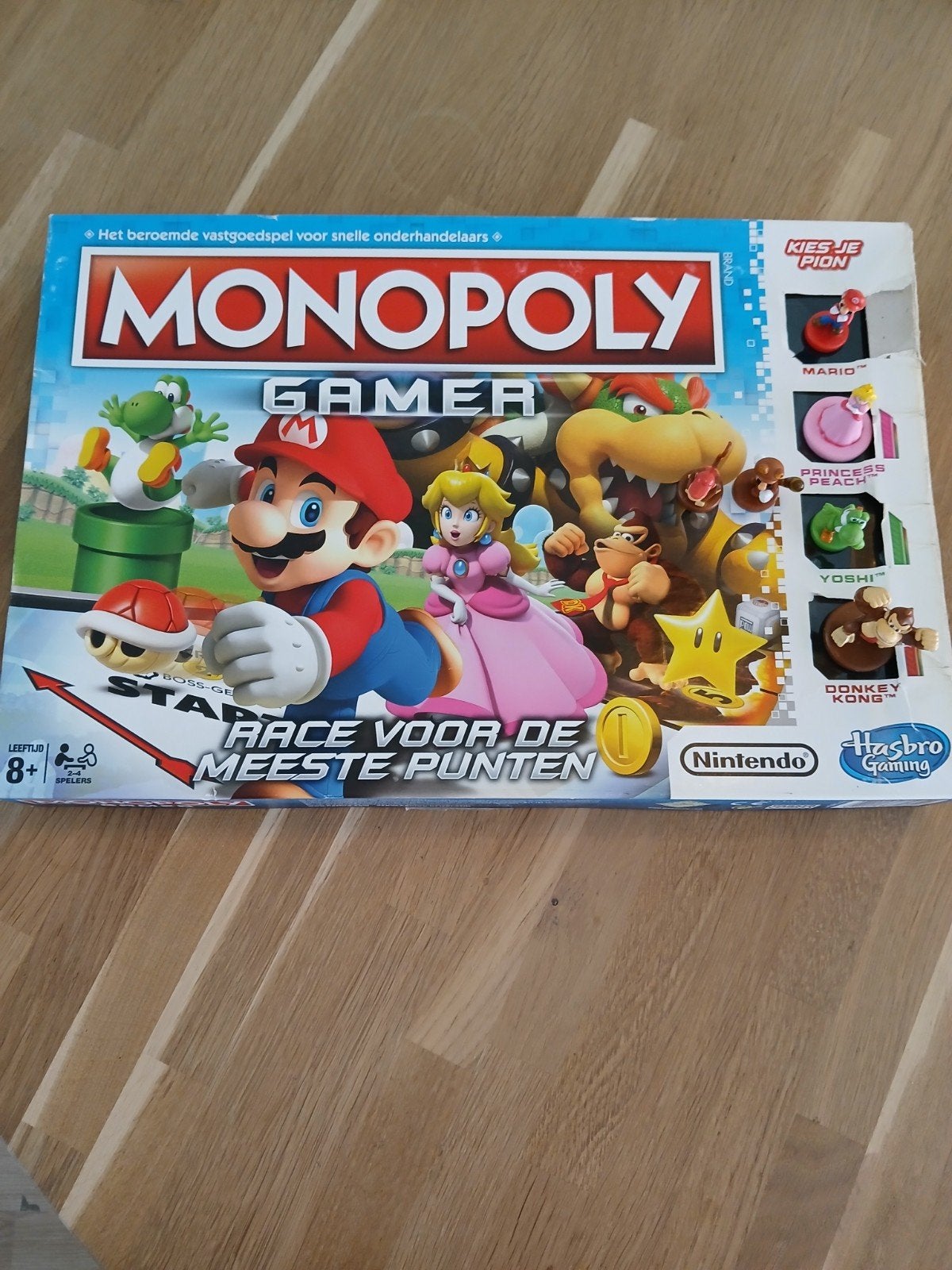 Monopoly gamer Mario editie, Ophalen