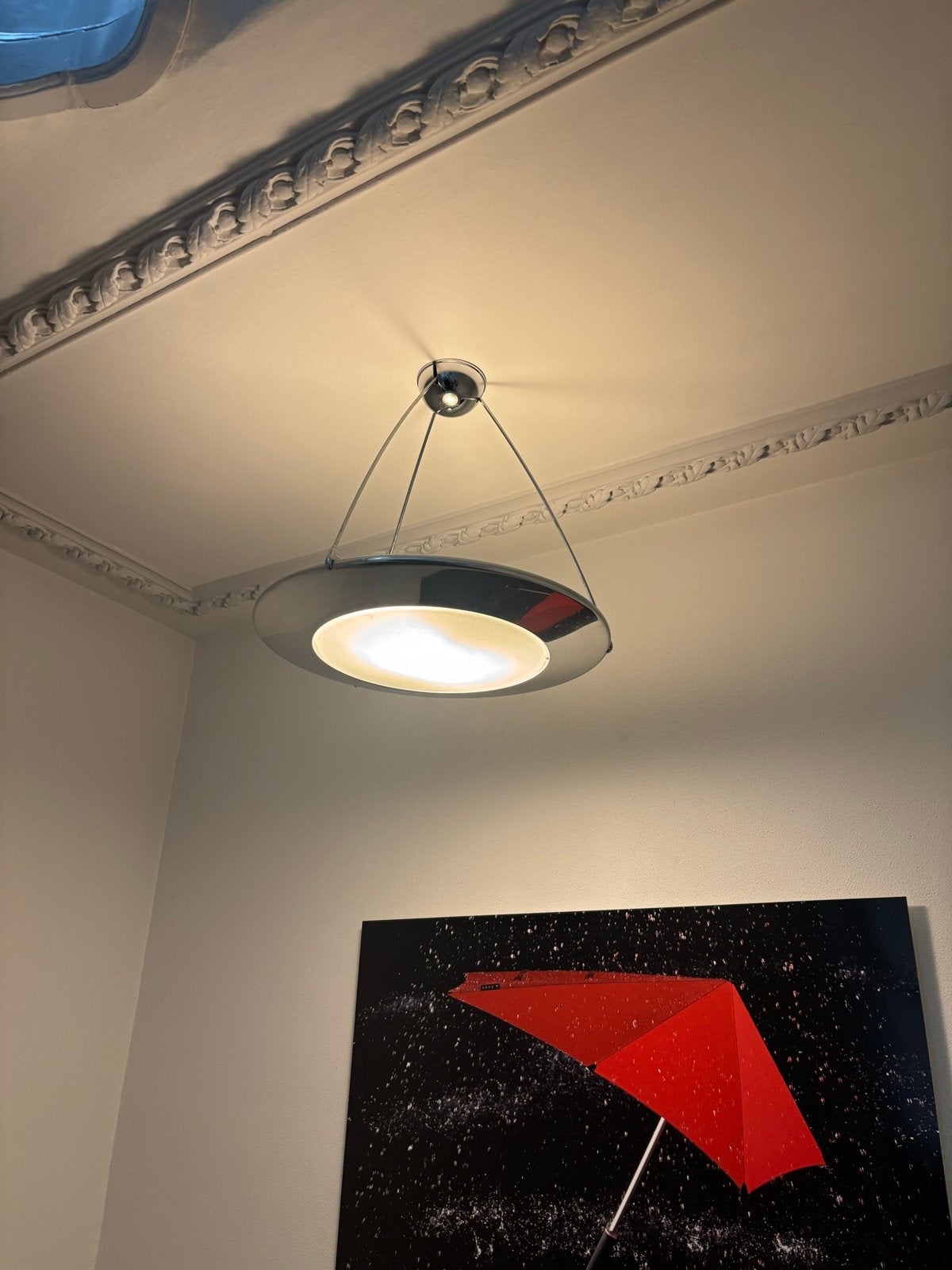 Flos Mira C hanglamp - Designklassieker, Ophalen of Verzenden, Zo goed als nieuw, Metaal, Overige fittingen
