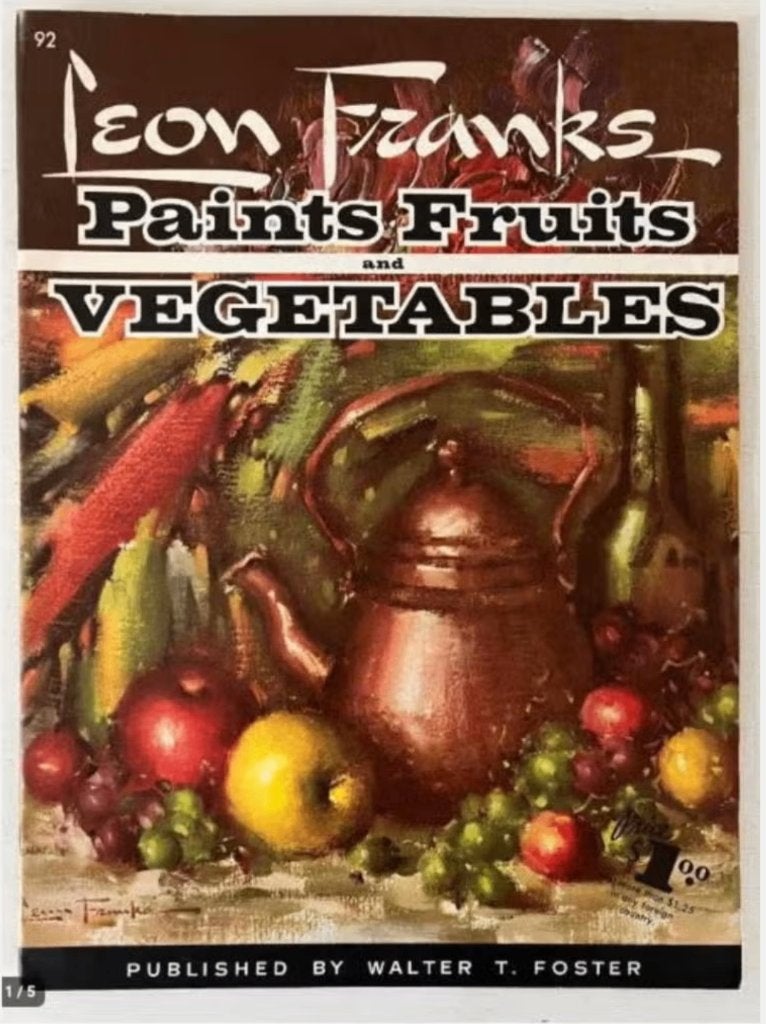 Leon Franks paints Fruits and Vegetables No. 92, Ophalen of Verzenden, Zo goed als nieuw, Tekenen en Schilderen