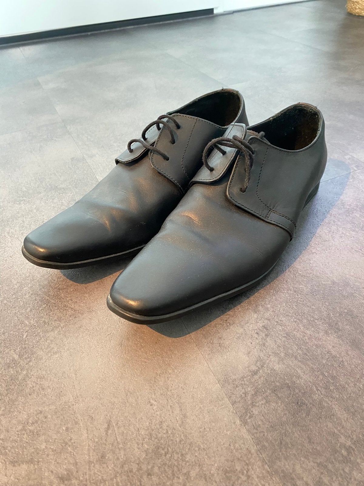 Nette schoenen van Pier One maat 40, Zwart, Ophalen of Verzenden, Zo goed als nieuw, Veterschoenen