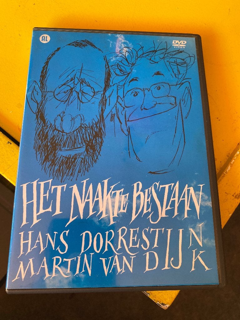 Het Naakte Bestaan - Hans Dorrestijn & Martin van Dijk DVD, Stand-up of Theatershow, Overige artiesten, Alle leeftijden, Zo goed als nieuw