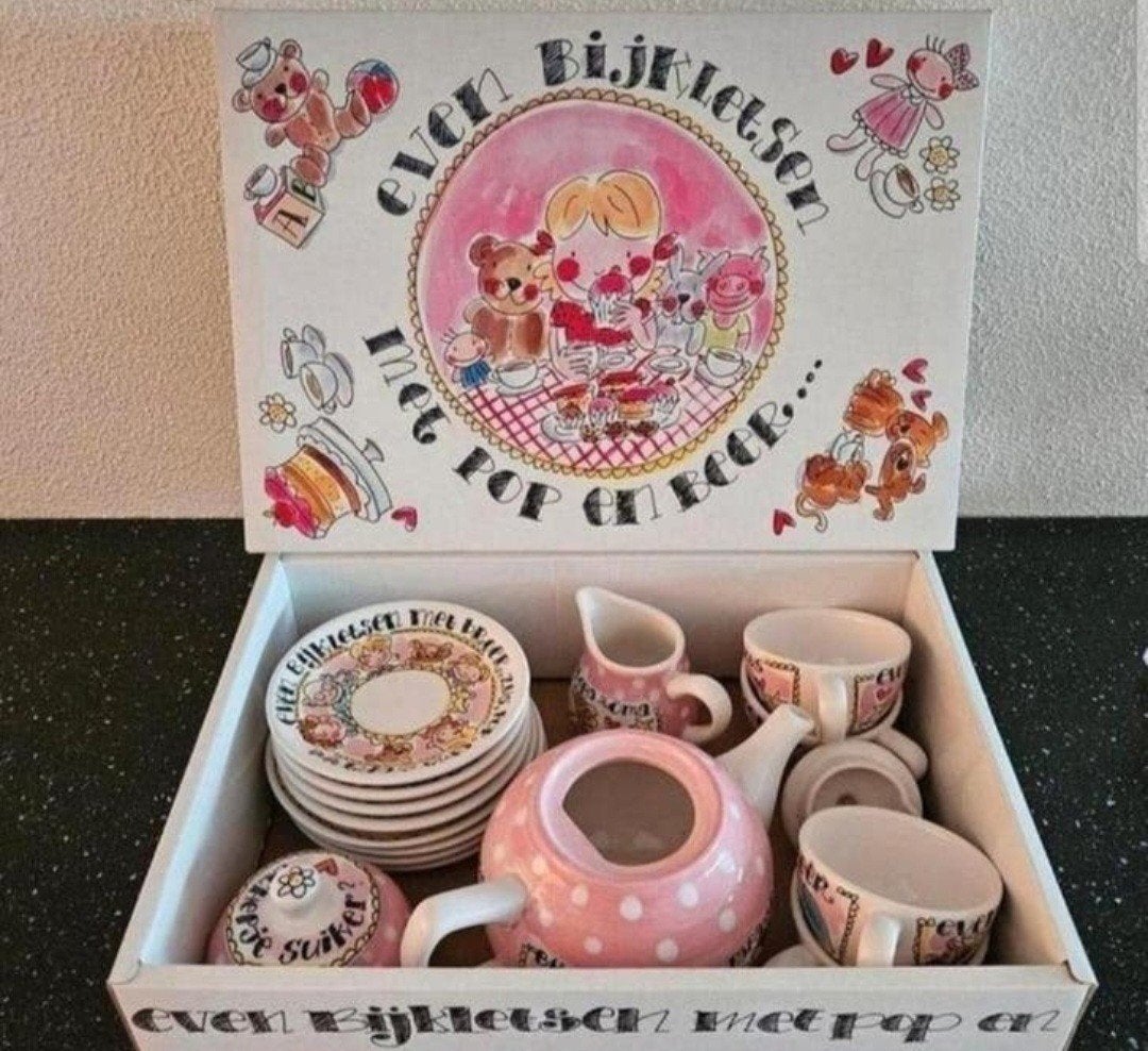 Blond Amsterdam kinderservies, Ophalen